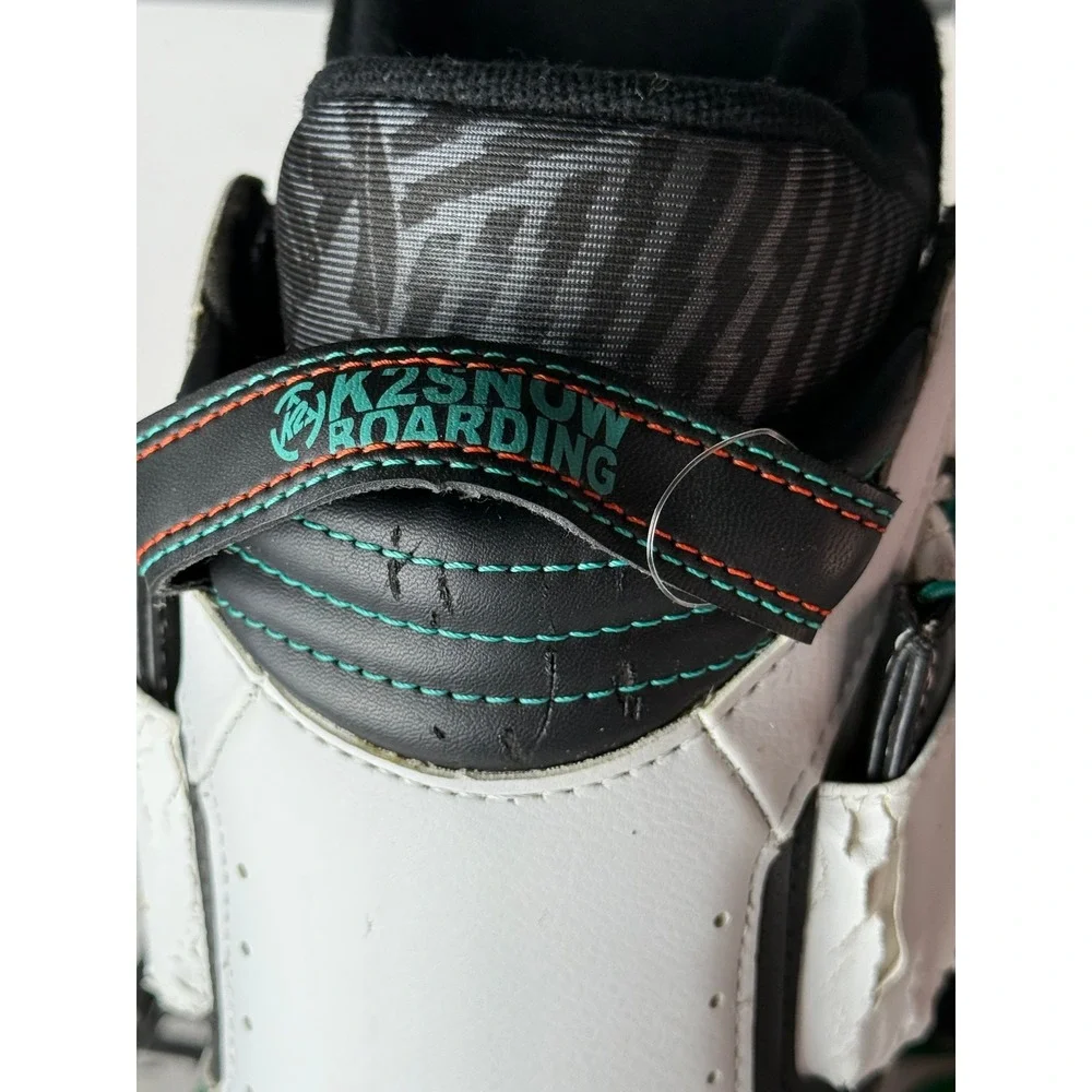K2 Haymaker Conda Snowboard Boots Mens 9 White Black B10223090 with Original Box